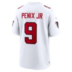 Silnrao A.Falcons #9 Michael Penix Jr. White Game Stitched Jerseys