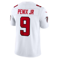 Silnrao A.Falcons #9 Michael Penix Jr. White Vapor F.U.S.E. Limited Stitched Jerseys