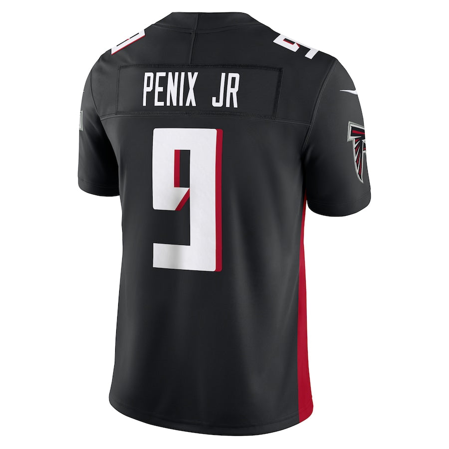 Silnrao A.Falcons #9 Michael Penix Jr. Player Black Vapor F.U.S.E. Limited Stitched Jerseys