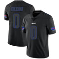 Silnrao B.Bills #0 Keon Coleman Player Black Legend Elite Limited Stitched Jerseys