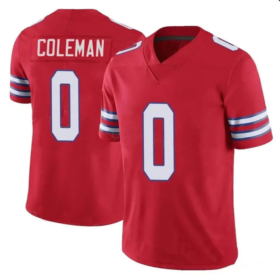 Silnrao B.Bills #0 Keon Coleman Player Red Vapor F.U.S.E. Limited Stitched Jerseys