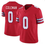 Silnrao B.Bills #0 Keon Coleman Player Red Vapor F.U.S.E. Limited Stitched Jerseys