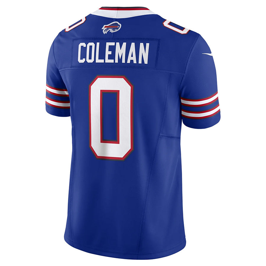 Silnrao B.Bills #0 Keon Coleman Player Royal Home Vapor F.U.S.E. Limited Stitched Jerseys
