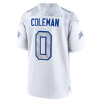 Silnrao B.Bills #0 Keon Coleman Player White Rivalries Collection Game Stitched Jerseys