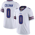 Silnrao B.Bills #0 Keon Coleman Player White Vapor F.U.S.E. Limited Stitched Jerseys