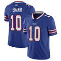 Silnrao B.Bills #10 Khalil Shakir Player Royal Vapor F.U.S.E. Limited  Stitched Jerseys