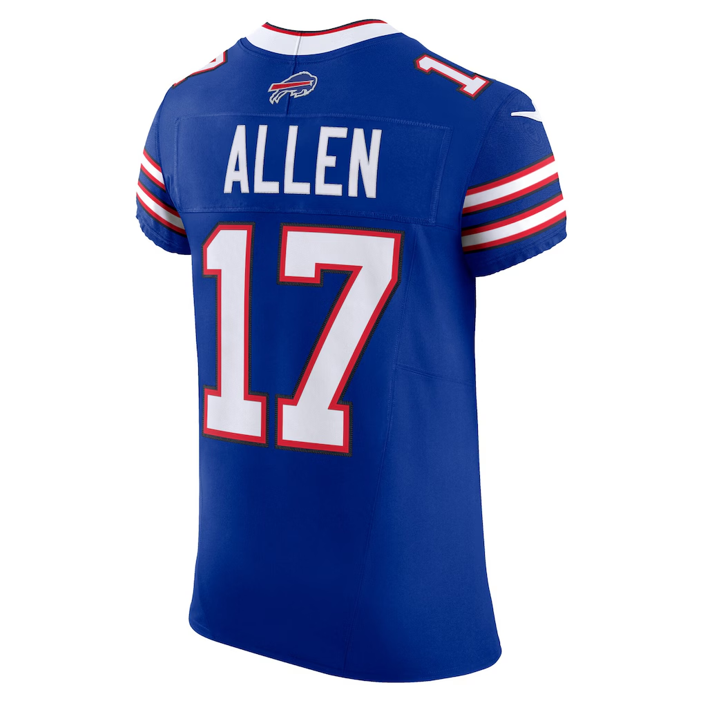 Silnrao B.Bills #17 Josh Allen Royal Team Vapor F.U.S.E. Elite Stitched Jerseys