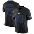 Silnrao B.Bills #73 Dion Dawkins Player Black Limited Stitched Jerseys