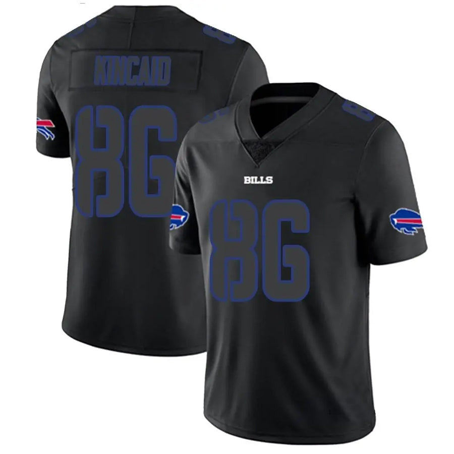 Silnrao B.Bills #86 Dalton Kincaid Player Black Limited  Stitched Jerseys