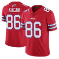 Silnrao B.Bills #86 Dalton Kincaid Player Red Vapor F.U.S.E. Limited  Stitched Jerseys