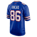 Silnrao B.Bills #86 Dalton Kincaid Player Royal Home Game  Stitched Jerseys