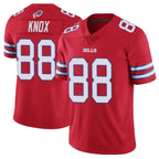 Silnrao B.Bills #88 Dawson Knox Player Red Vapor Limited Stitched Jerseys