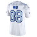 Silnrao B.Bills #88 Dawson Knox White 2025 Rivalries Collection Limited Stitched Jerseys