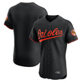 Silnrao B.Orioles Black Limited Elite Home Game Blank Player Stitched Jerseys