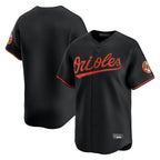 Silnrao B.Orioles Black Limited Home Game Blank Player Stitched Jerseys