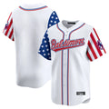 Silnrao B.Orioles White Independence Day Vapor Premier Limited Home Game Blank Player Stitched Jerseys