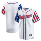 Silnrao B.Orioles White Independence Day Vapor Premier Limited Home Game Blank Player Stitched Jerseys