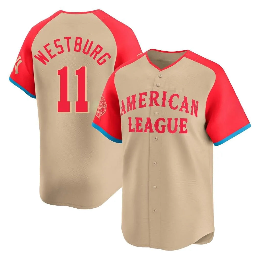 Silnrao B.Orioles #11 Jordan Westburg Player Cream American League All-Star Limited Home Game Stitched Jerseys