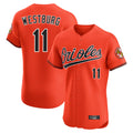 Silnrao B.Orioles #11 Jordan Westburg Player Orange Limited Elite Home Game Stitched Jerseys
