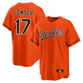 Silnrao B.Orioles #17 Colton Cowser Player Orange Home Game Stitched Jerseys