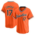 Silnrao B.Orioles #17 Colton Cowser Player Orange T-shirt Limited Home Game Stitched Jerseys