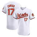 Silnrao B.Orioles #17 Colton Cowser Player White Limited Elite Home Game Stitched Jerseys