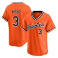 Silnrao B.Orioles #3 Taylor Ward Player Orange T-shirt Limited Home Game Stitched Jerseys