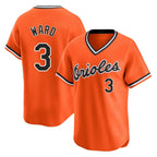 Silnrao B.Orioles #3 Taylor Ward Player Orange T-shirt Limited Home Game Stitched Jerseys