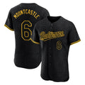 Silnrao B.Orioles #6 Ryan Mountcastle Player Black Snake Skin City Limited Elite Home Stitched Jerseys