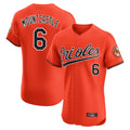 Silnrao B.Orioles #6 Ryan Mountcastle Player Orange Limited Elite Home Game Stitched Jerseys