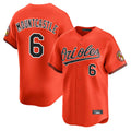 Silnrao B.Orioles #6 Ryan Mountcastle Player Orange Limited Home Game Stitched Jerseys