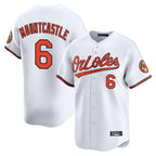 Silnrao B.Orioles #6 Ryan Mountcastle Player White Limited Home Game Stitched Jerseys