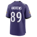Silnrao B.Ravens #89 Mark Andrews Purple Team Game Stitched Jerseys