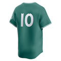 Silnrao B.Red Sox #10 Trevor Story Player Green City Connect Limited Home Game Stitched Jerseys