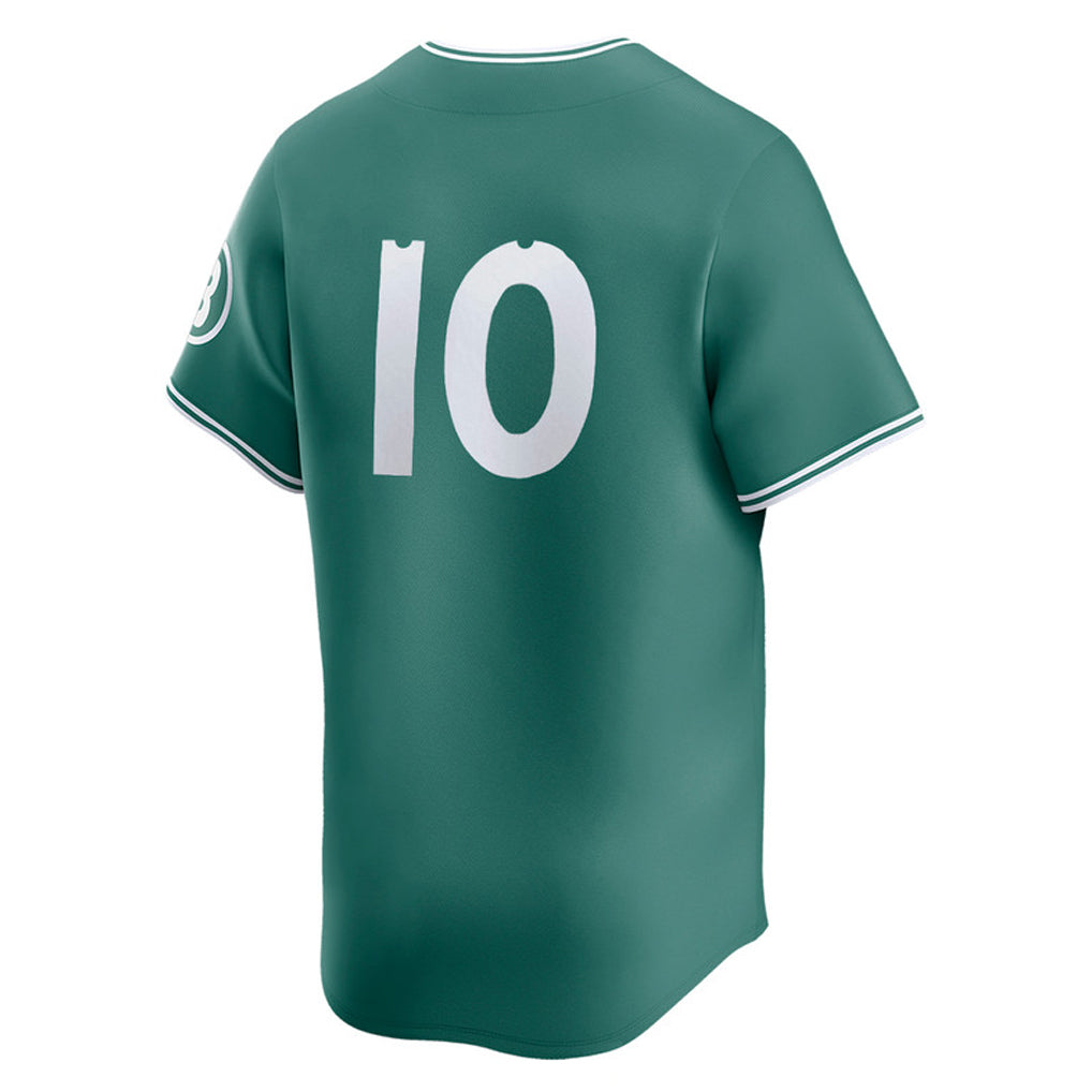 Silnrao B.Red Sox #10 Trevor Story Player Green City Connect Limited Home Game Stitched Jerseys