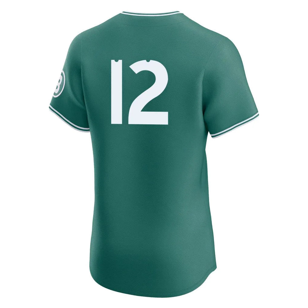 Silnrao B.Red Sox #12 Connor Wong Player Green City Connect Limited Elite Home Game Stitched Jerseys