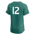 Silnrao B.Red Sox #12 Connor Wong Player Green City Connect Limited Elite Home Game Stitched Jerseys