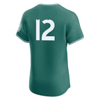 Silnrao B.Red Sox #12 Connor Wong Player Green City Connect Limited Elite Home Game Stitched Jerseys