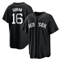 Silnrao B.Red Sox #16 Jarren Duran Player Black Home Game Stitched Jerseys