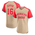 Silnrao B.Red Sox #16 Jarren Duran Player Cream All-Star Short-Sleeved Limited Elite Home Game Stitched Jerseys
