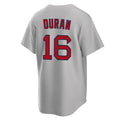 Silnrao B.Red Sox #16 Jarren Duran Player Gray Road Home Game Stitched Jerseys