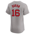 Silnrao B.Red Sox #16 Jarren Duran Player Gray Road Limited Elite Home Game Stitched Jerseys