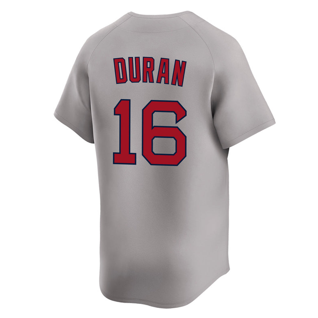 Silnrao B.Red Sox #16 Jarren Duran Player Gray Road Limited Home Game Stitched Jerseys