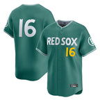 Silnrao B.Red Sox #16 Jarren Duran Player Green City Connect Limited Home Game Stitched Jerseys1