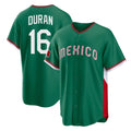 Silnrao B.Red Sox #16 Jarren Duran Player Green Mexico 2026 World Classic Home Game Stitched Jerseys