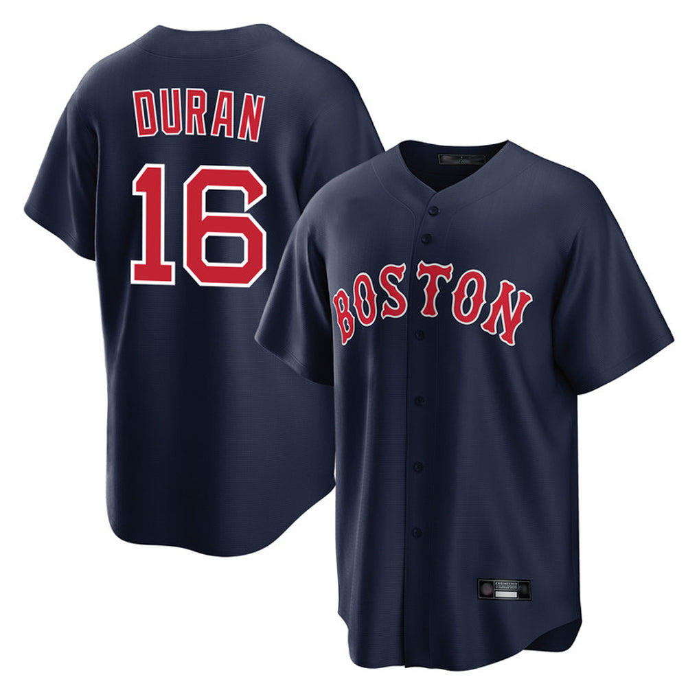Silnrao B.Red Sox #16 Jarren Duran Player Navy Home Game Stitched Jerseys1
