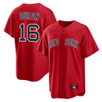 Silnrao B.Red Sox #16 Jarren Duran Player Red Home Game Stitched Jerseys1