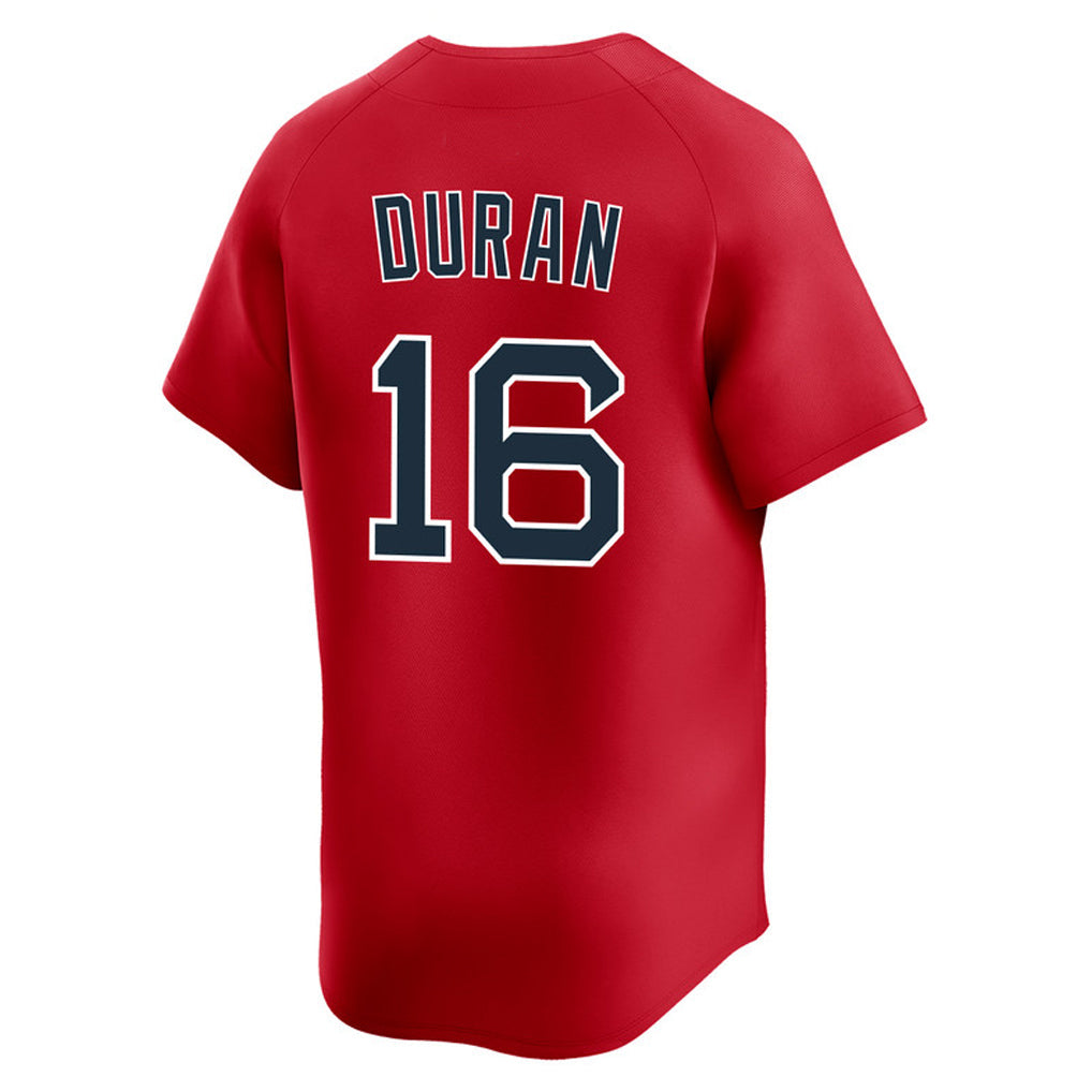 Silnrao B.Red Sox #16 Jarren Duran Player Red Limited Home Game Stitched Jerseys