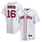 Silnrao B.Red Sox #16 Jarren Duran Player White Home Game Stitched Jerseys1