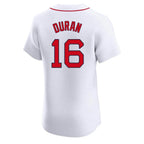 Silnrao B.Red Sox #16 Jarren Duran Player White Limited Elite Home Game Stitched Jerseys
